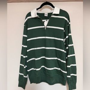 Zara quarter zip polo